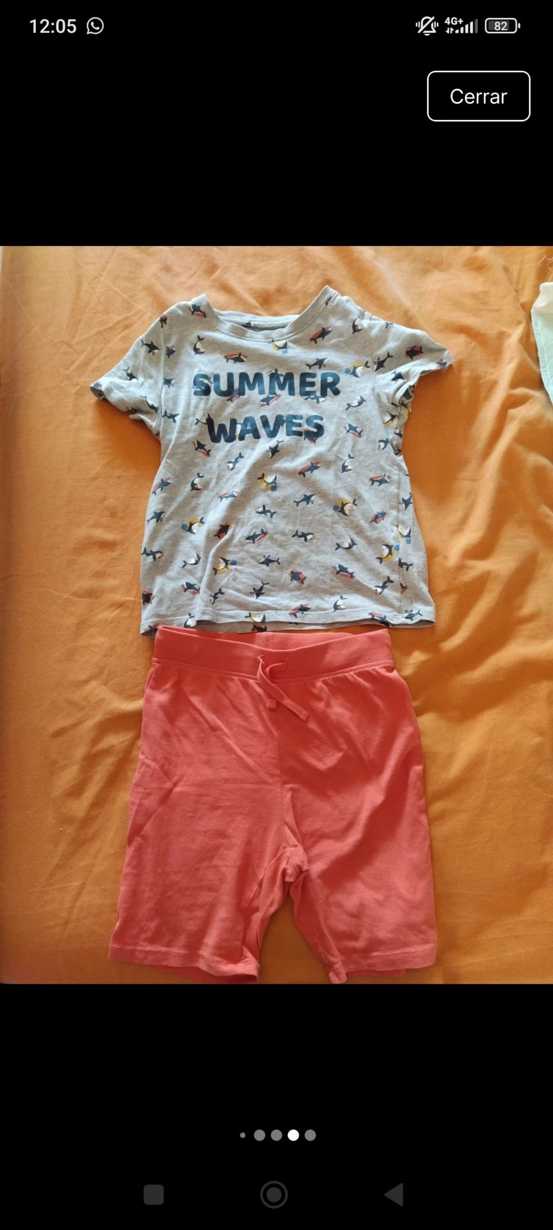 Pijama corto 6 años Vertbaudet 